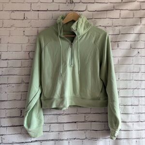 All in Motion Sage Green Quarter-Zip Hoodie